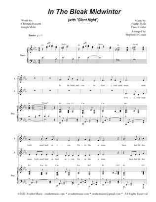 In The Bleak Midwinter (with "Silent Night") (Duet for Soprano and Alto solo)