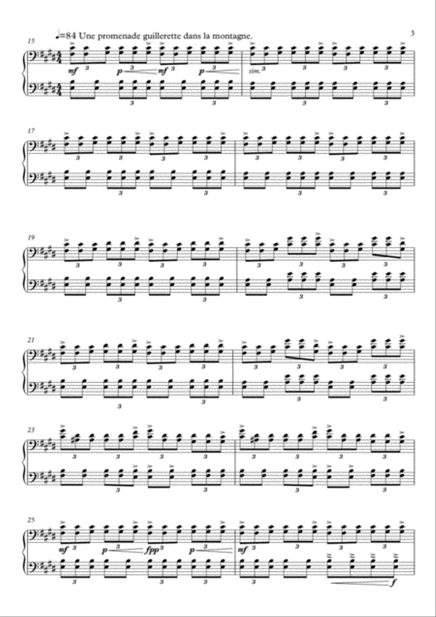 En Rêve for Solo Marimba Marimba scores gallery preview page 3