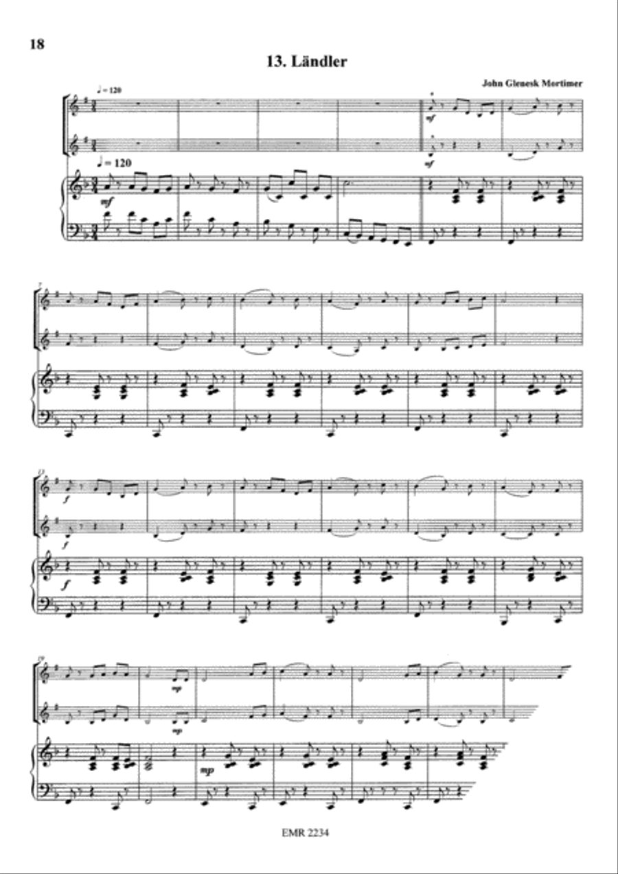 Duos Vol. 1 Duos Vol. 1 Clarinet Duet scores gallery preview page 8