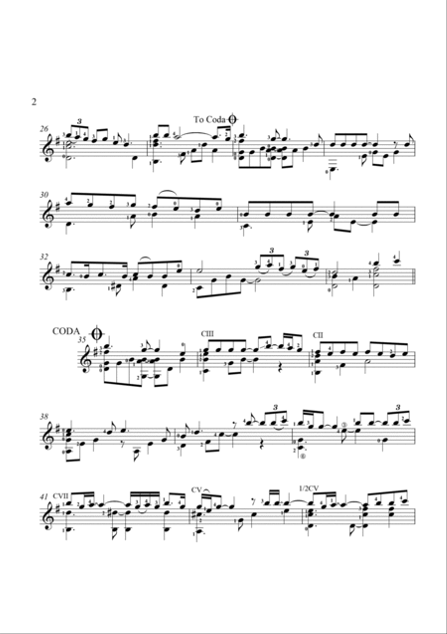 Chasing Pavements Chasing Pavements Electric Guitar scores gallery preview page 2