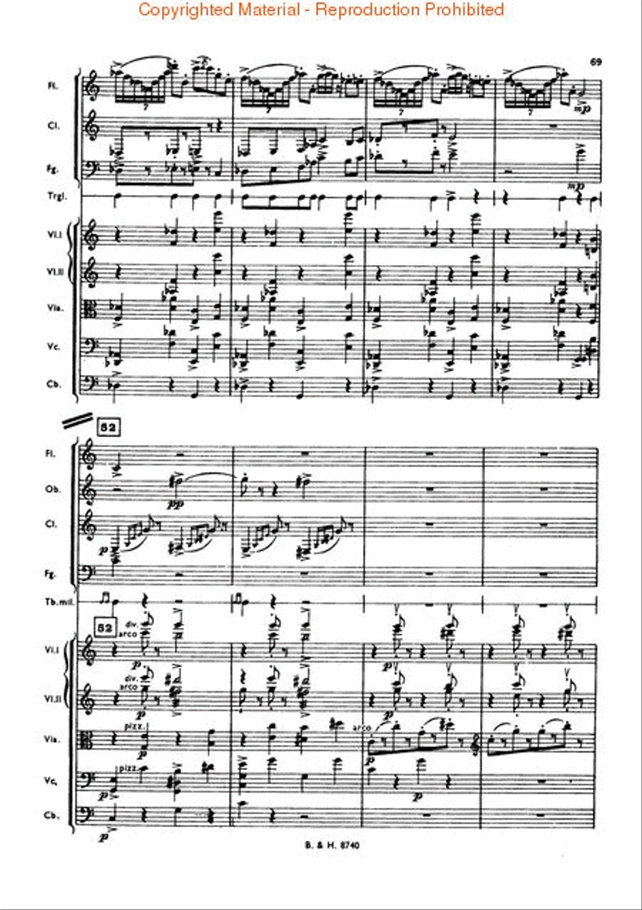 Peter and the Wolf, Op. 67 Orchestra scores gallery preview page 4