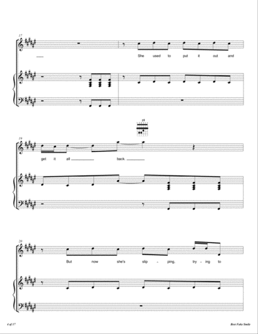 Best Fake Smile Voice scores gallery preview page 5