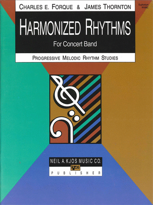 Book cover for Harmonized Rhythms - Euphonium