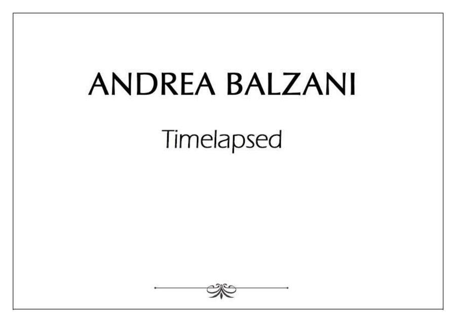 Timelapsed [PIANO SCORE] (foglio album) Piano Solo scores gallery preview page 1
