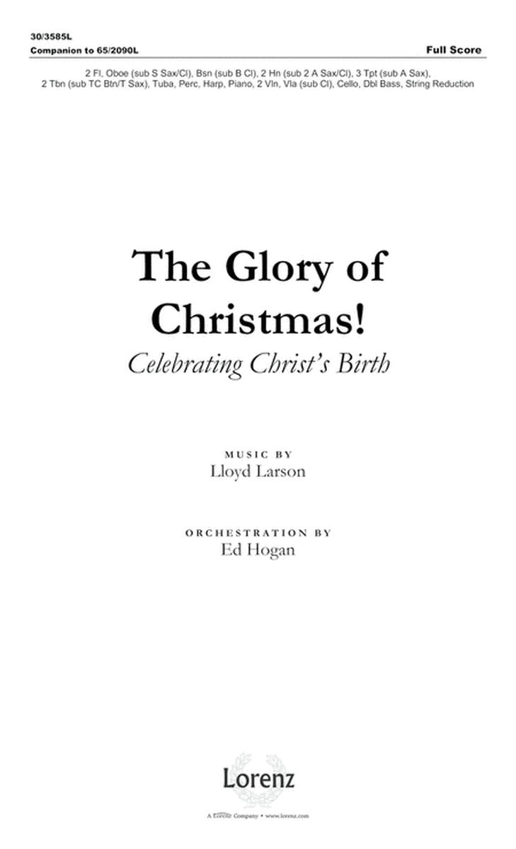 The Glory of Christmas - Full Score