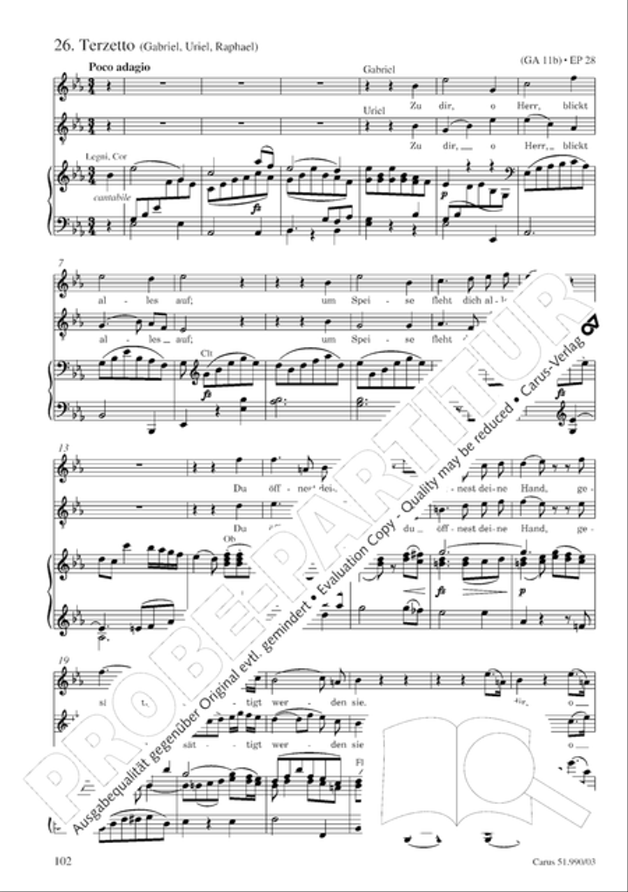 The Creation (Die Schopfung) The Creation (Die Schopfung) 4-Part scores gallery preview page 105