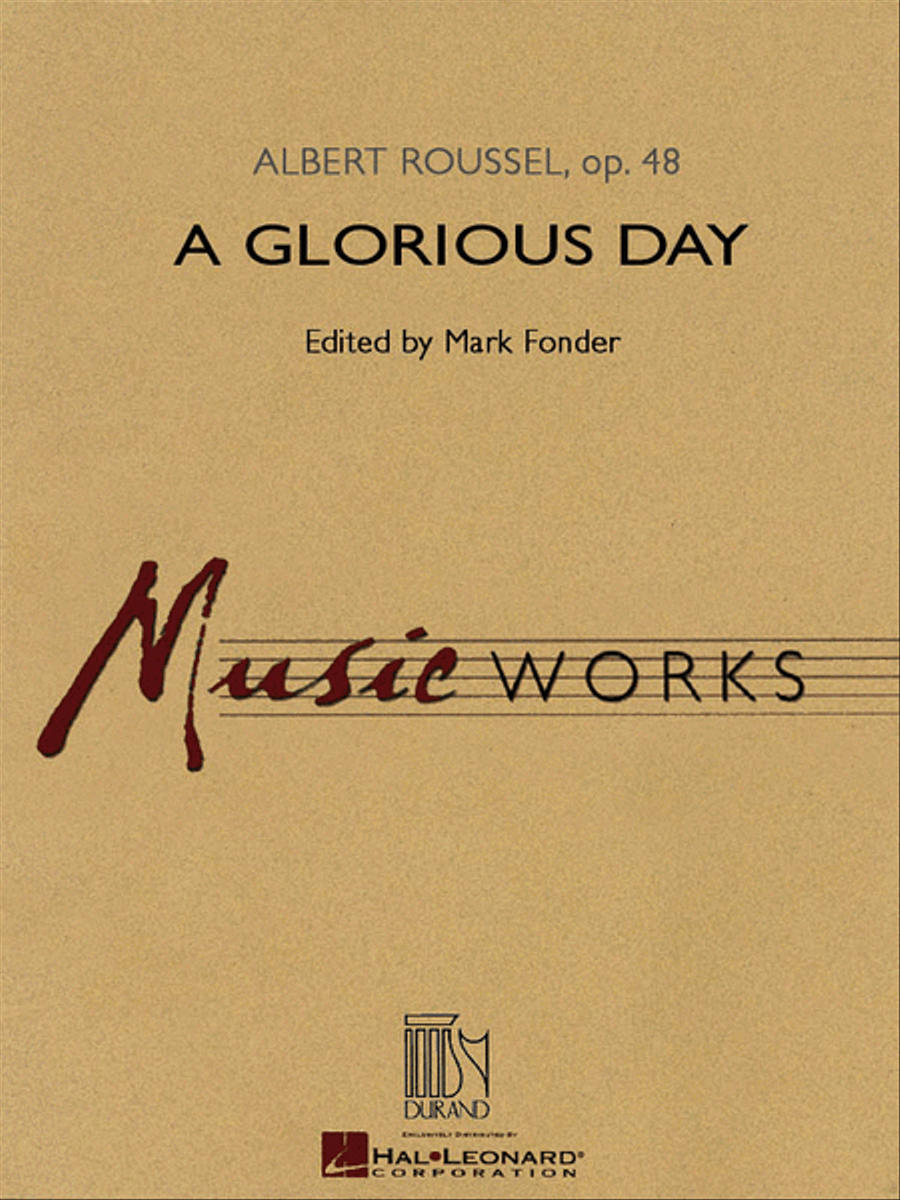 A Glorious Day Concert Band scores gallery preview page 1