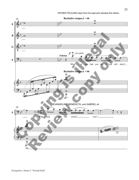 Evangeline (Piano/Vocal Score) image number null