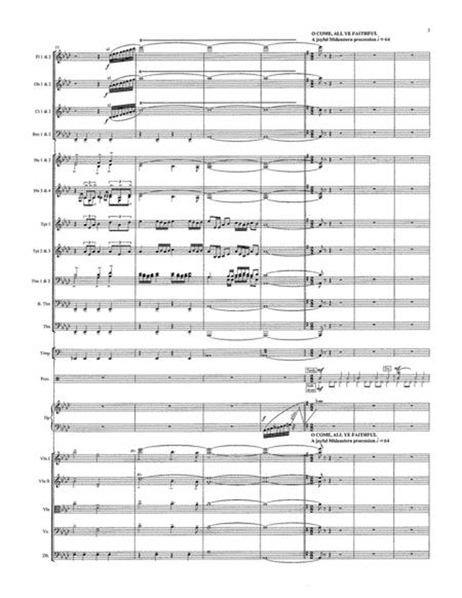 Christmas Carol Suite - Full Orchestra Score and Parts