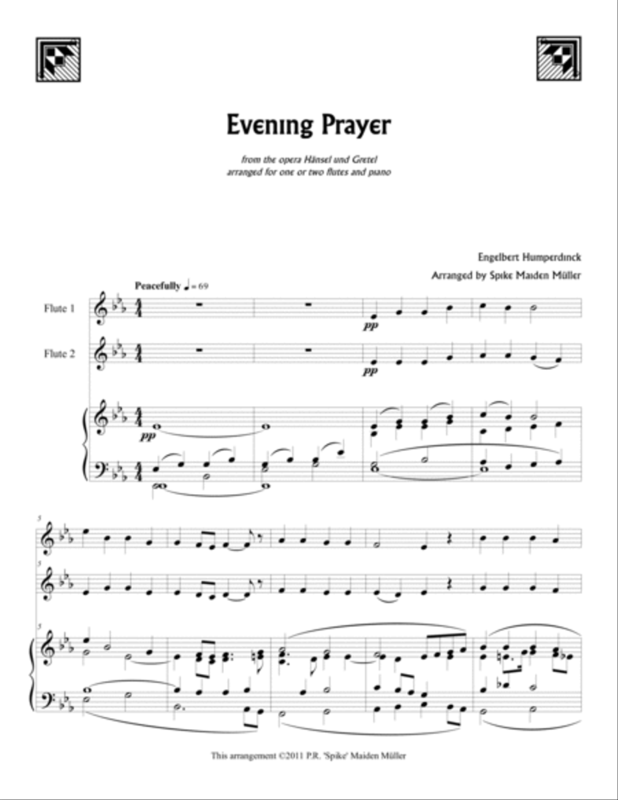 Evening Prayer from Hänsel und Gretel Woodwind Ensemble scores gallery preview page 2