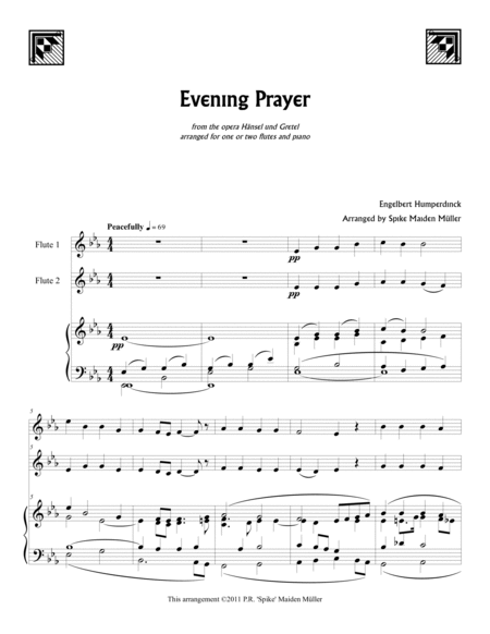 Evening Prayer from Hänsel und Gretel image number null