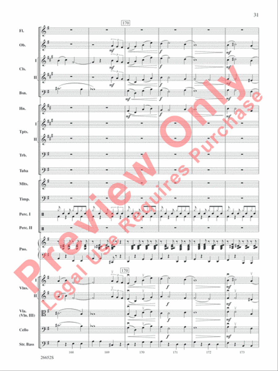 Leroy Anderson Favorites Leroy Anderson Favorites Full Orchestra scores gallery preview page 32