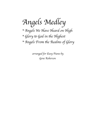 Angels Medley Easy Piano Entry Contest 2016 (Angels We Have Heard)