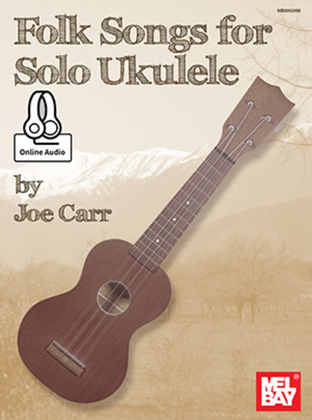 Book cover for Folk Songs For Solo Ukulele