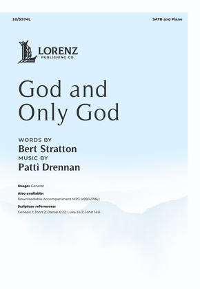 Book cover for God and Only God