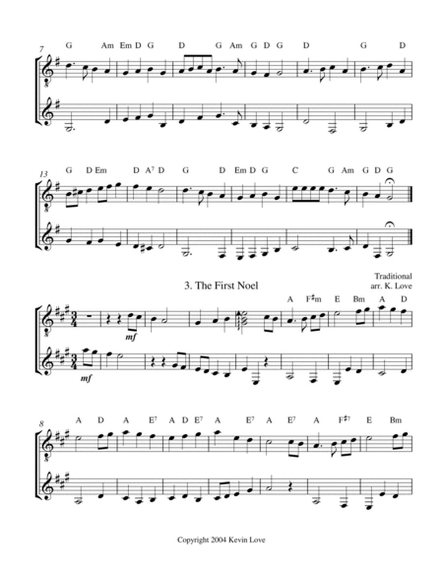 A Christmas Primer (Guitar Duo) - Score and Parts image number null