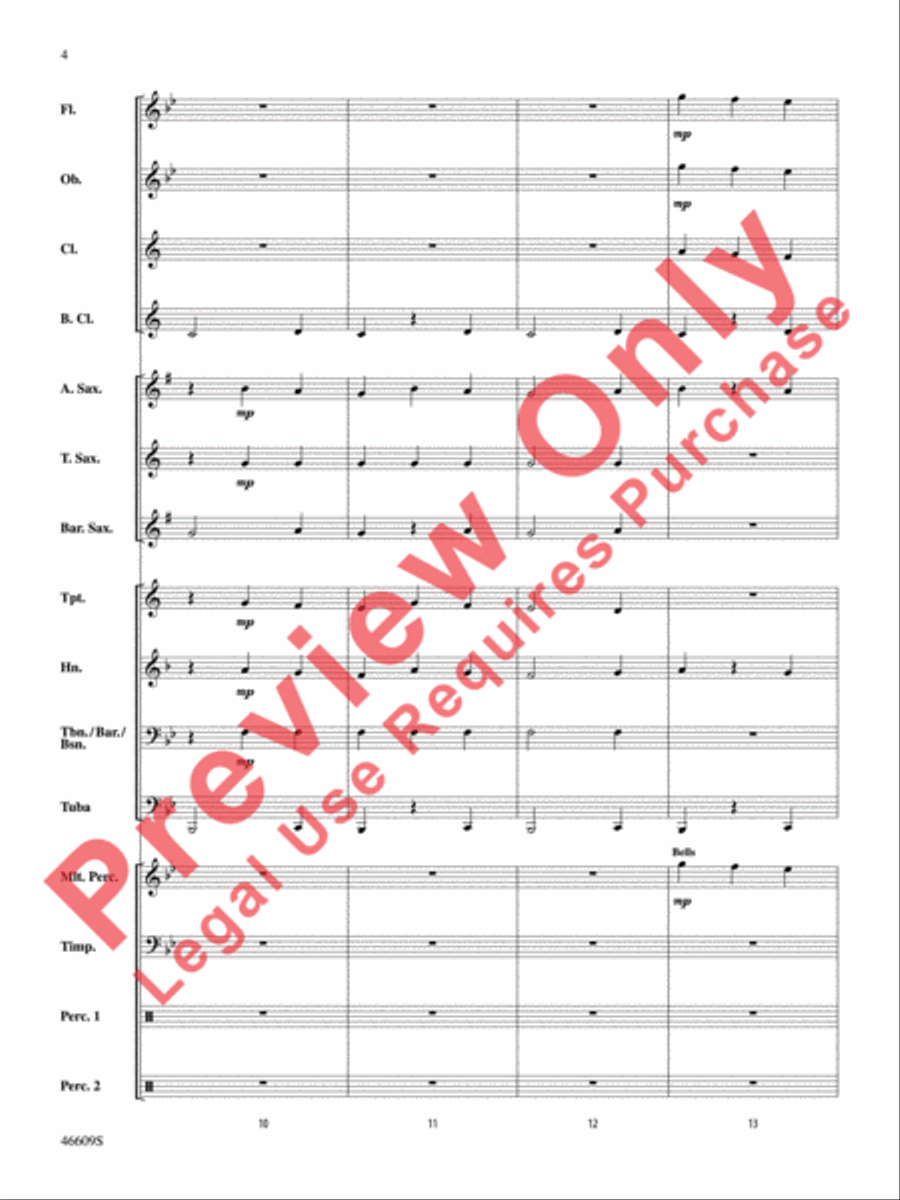 A (Very) Short History of Music Concert Band scores gallery preview page 5