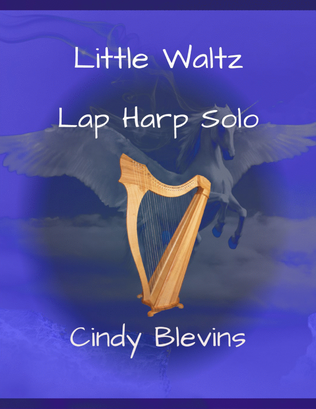 Book cover for Little Waltz, original solo for Lap Harp
