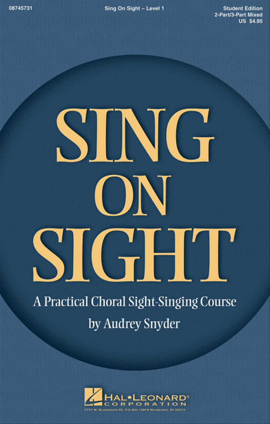 Sing on Sight – A Practical Choral Sight-Singing Course 3-Part scores gallery preview page 1