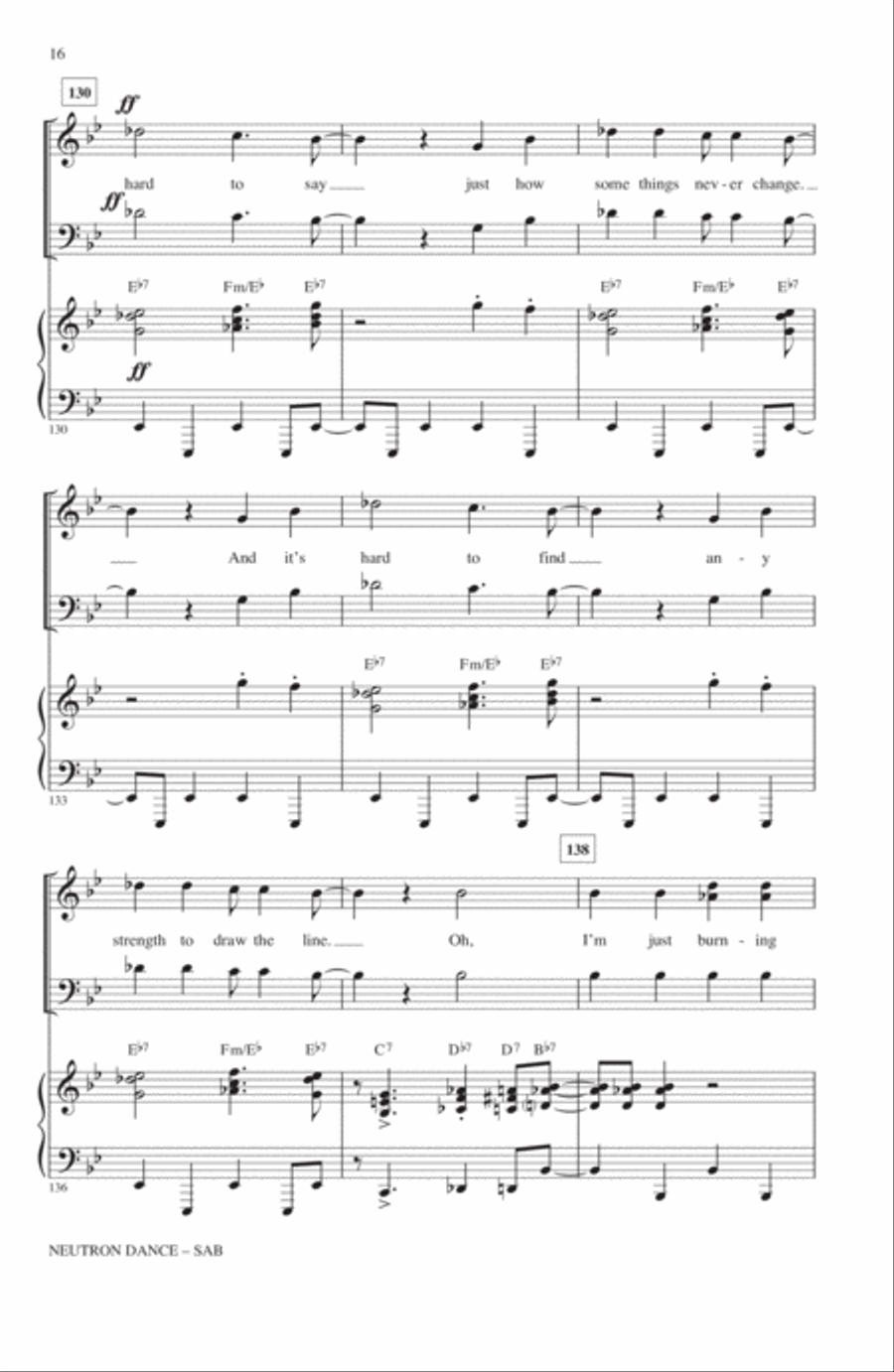 Neutron Dance 3-Part scores gallery preview page 15
