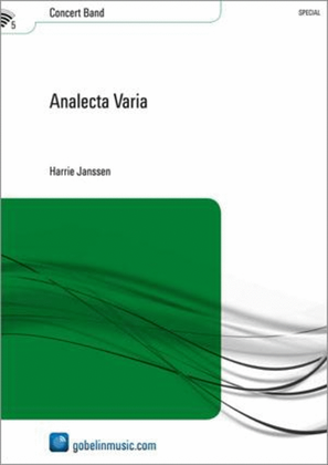 Book cover for Analecta Varia