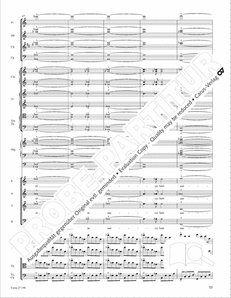 Te Deum 4-Part scores gallery preview page 62