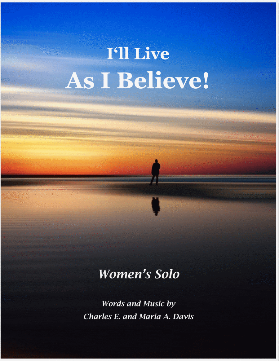 I'll Live As I Believe! - Women's Solo image number null