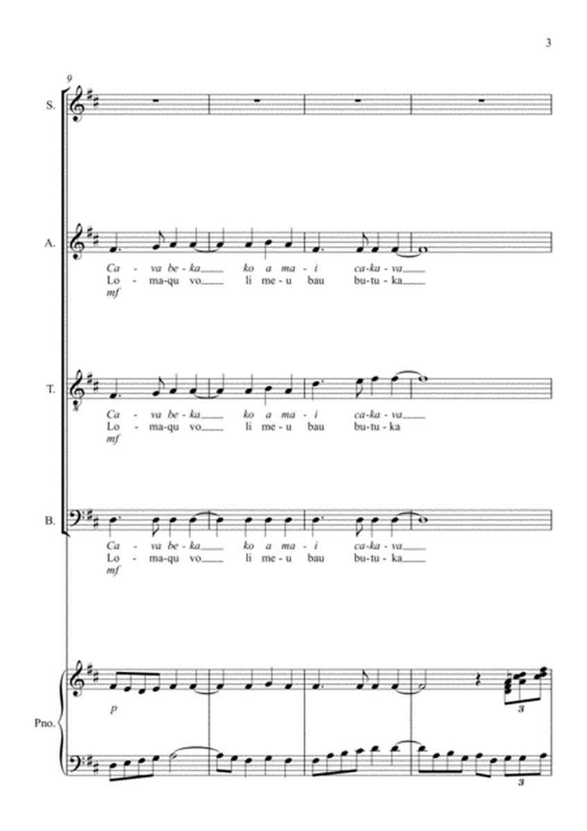ISA LEI - Fijian Choir SATB image number null