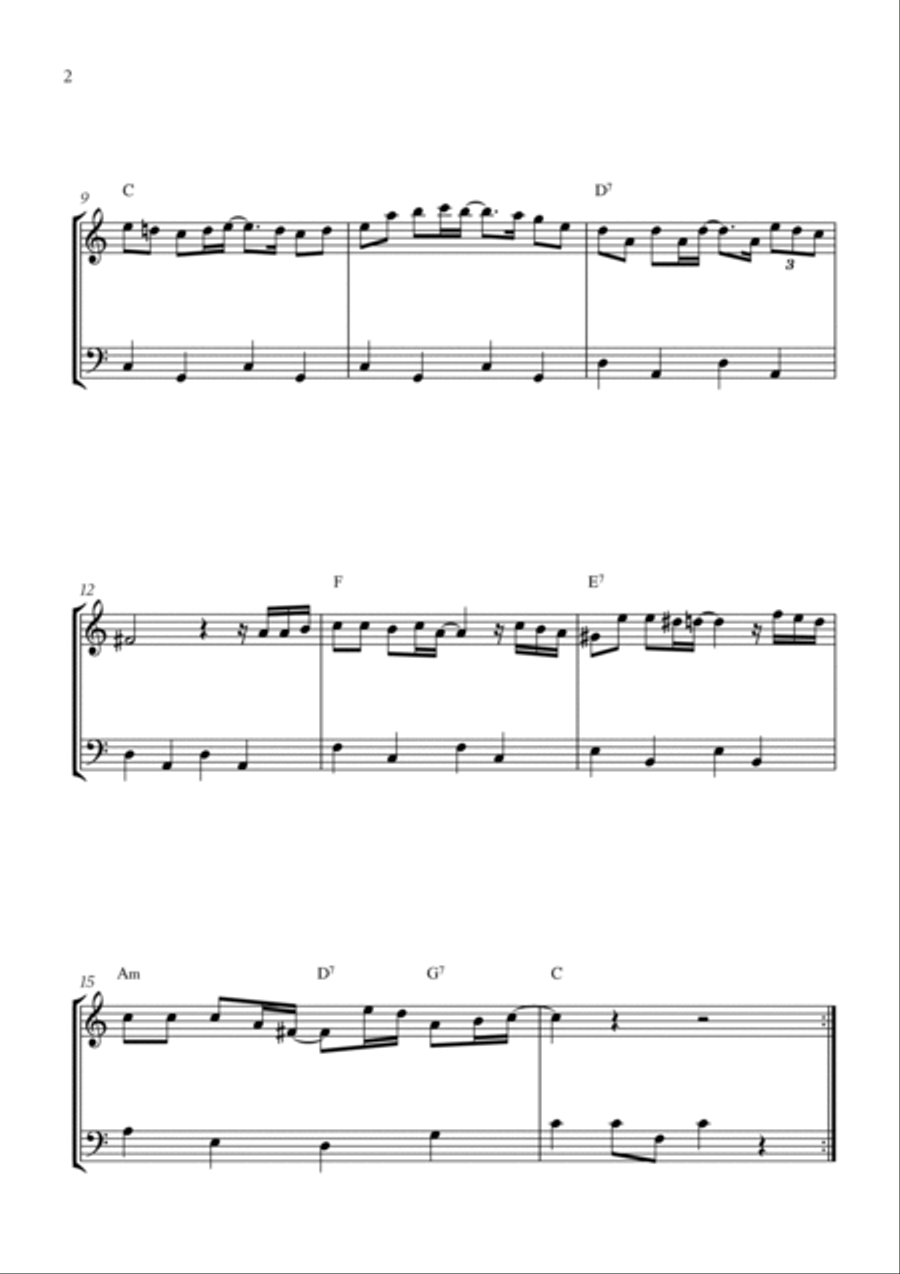 Les Copains D'abord Trombone Duet scores gallery preview page 2