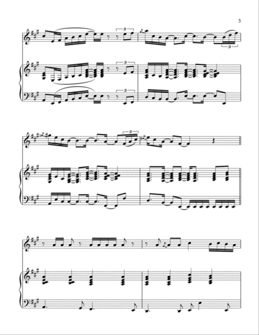 Telephone Line Electric Guitar scores gallery preview page 4