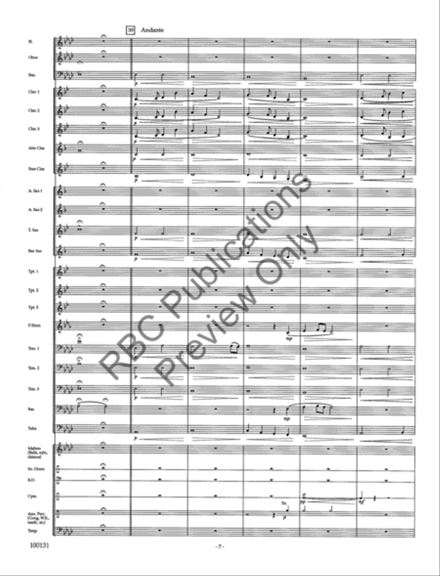 Windsor Castle Concert Band scores gallery preview page 10