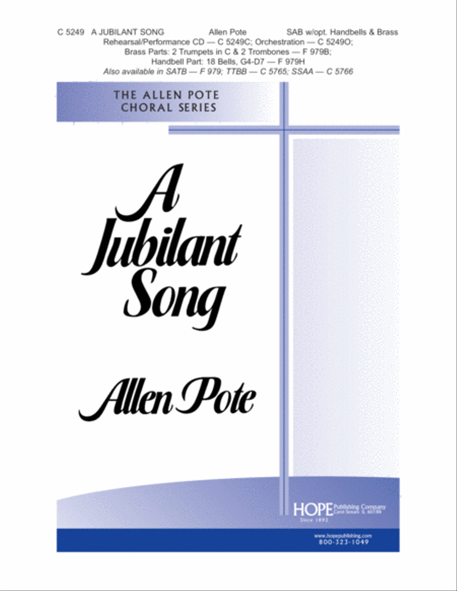A Jubilant Song A Jubilant Song SSA scores gallery preview page 2