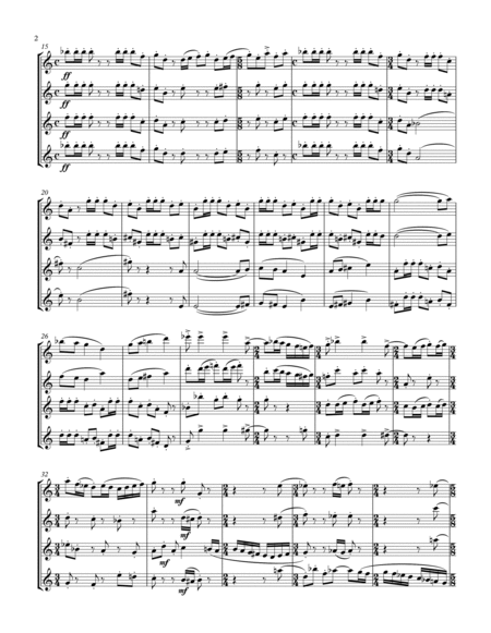 Zones (for SATB Sax Quartet)