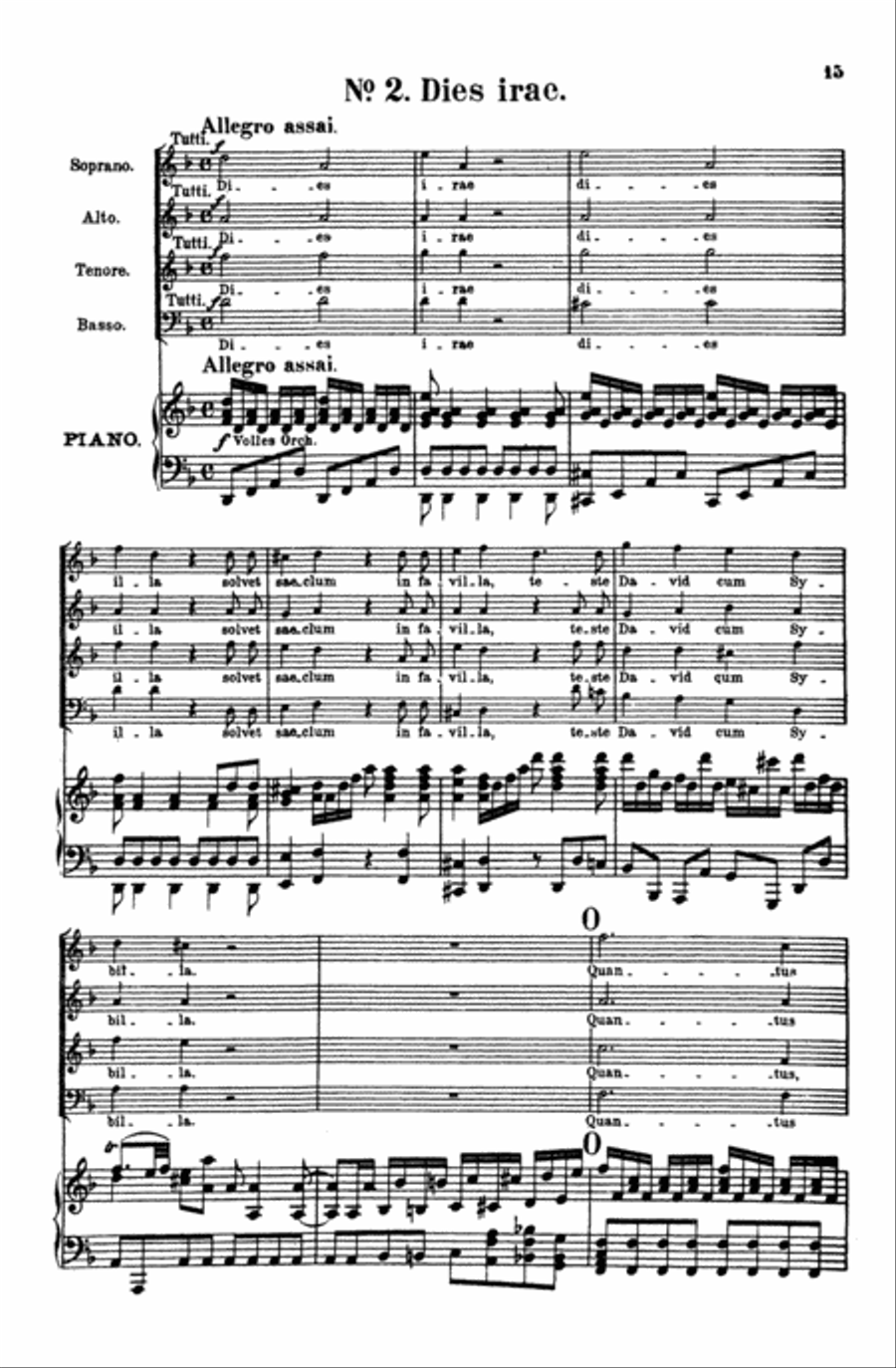 Requiem Mass, K. 626 4-Part scores gallery preview page 7
