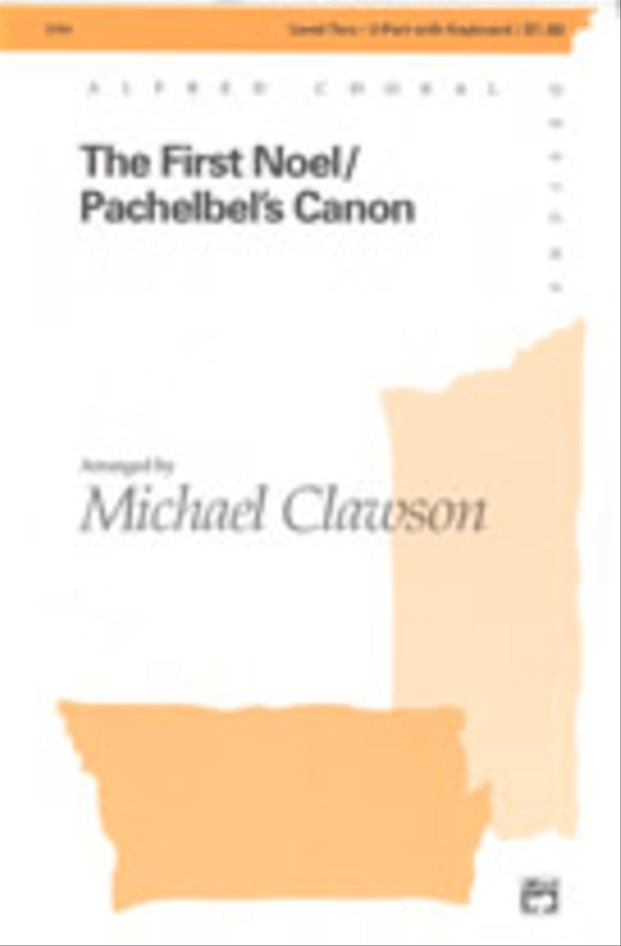 The First Noel / Pachelbel's Canon 2-Part scores gallery preview page 1