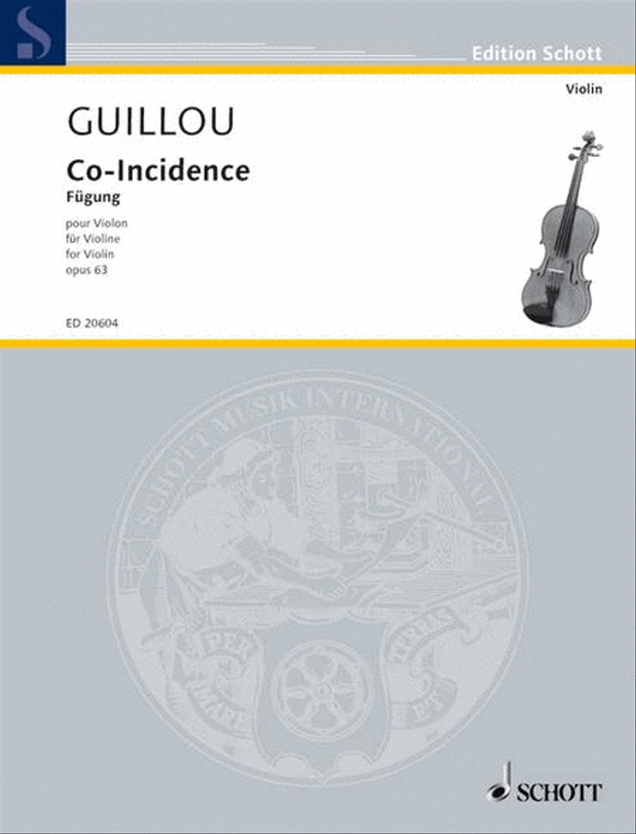Co-Incidence Violin Solo scores gallery preview page 1