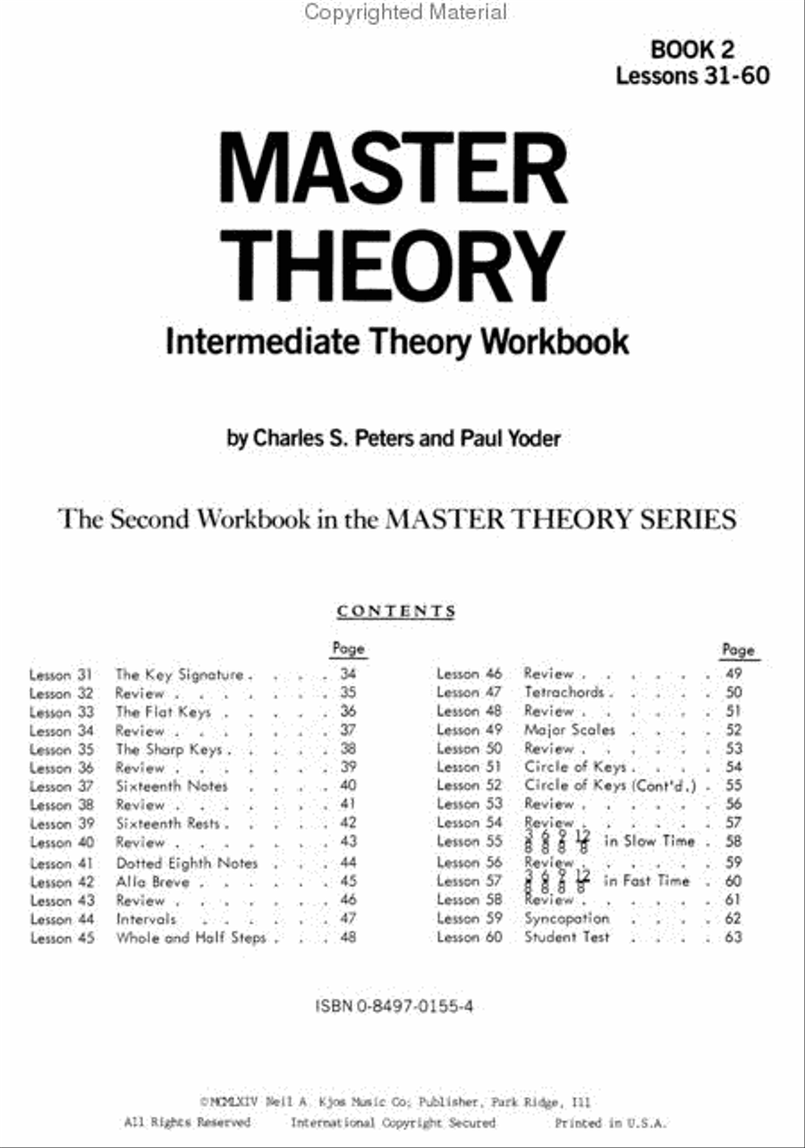Master Theory - Book 2 (Lessons 31-60) Guitar scores gallery preview page 2