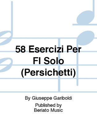 58 Esercizi Per Fl Solo (Persichetti)