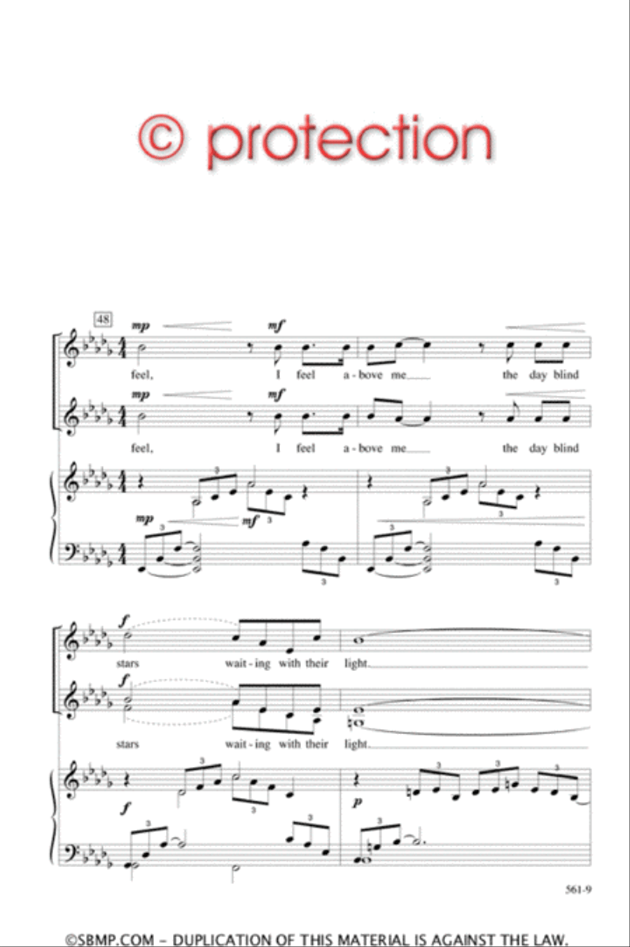 The Peace of Wild Things - SSAA Octavo SSAA scores gallery preview page 8
