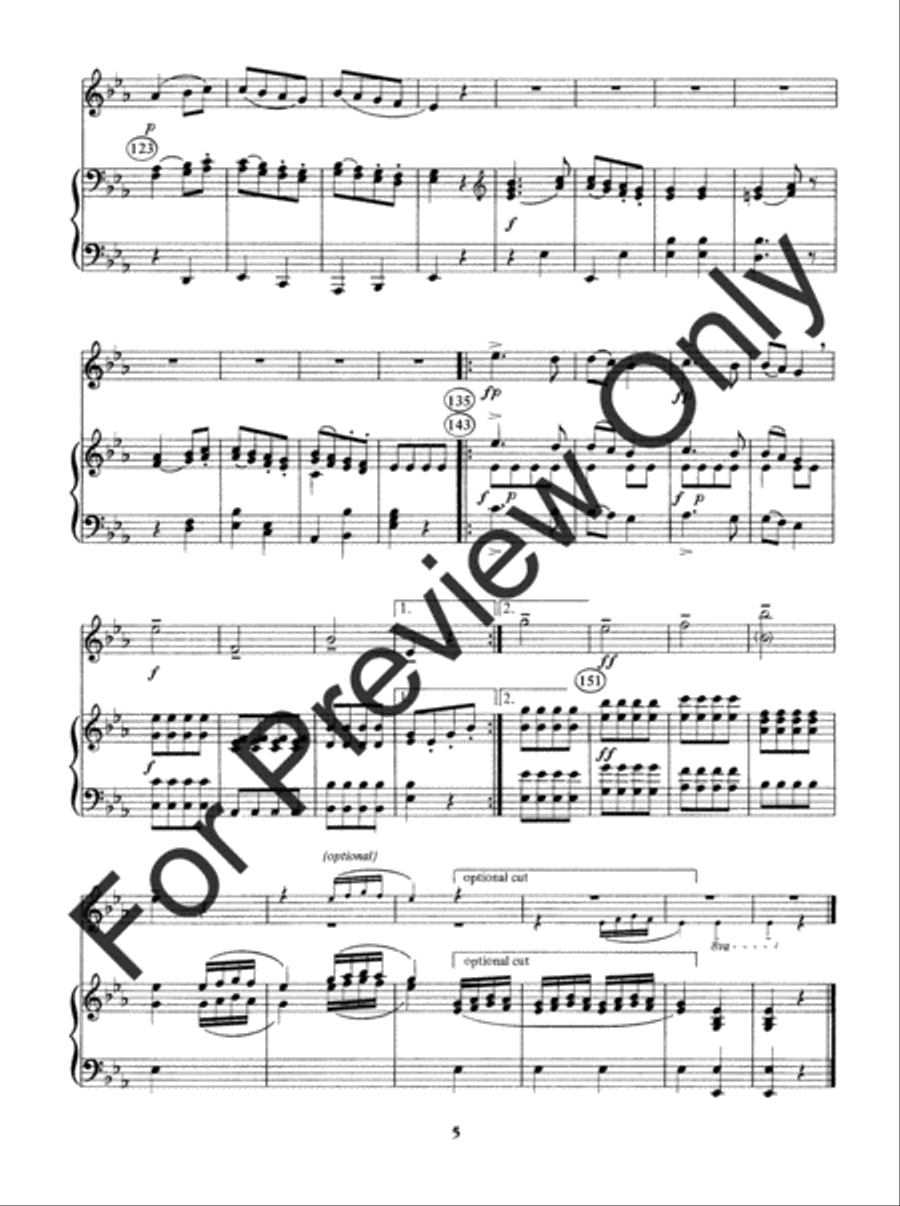 Alleluja Exultate Alleluja Exultate B-Flat Trumpet scores gallery preview page 8