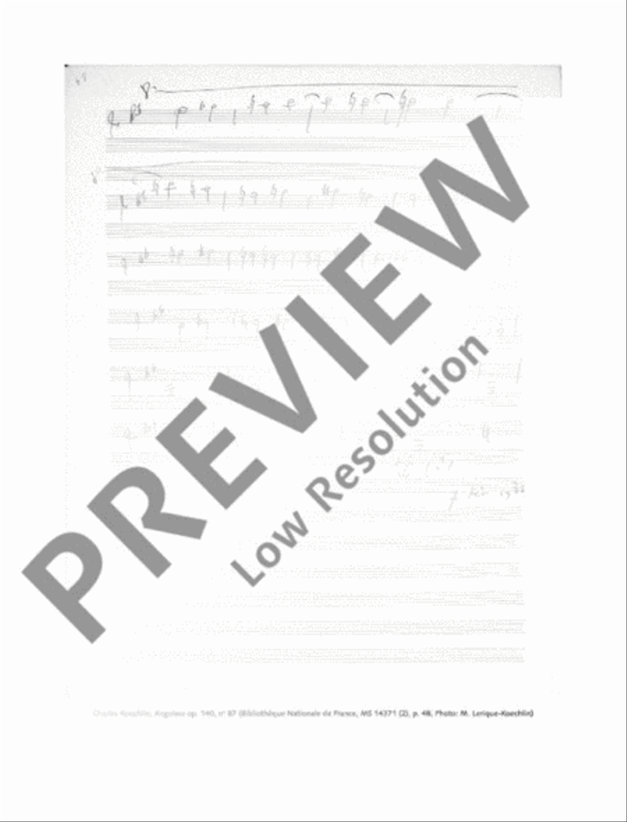 Le Portrait de Daisy Hamilton Chamber Music scores gallery preview page 18