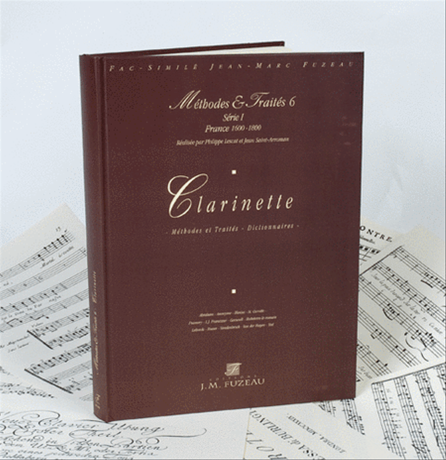 Methods & Treatises Clarinet - France 1600-1800 Clarinet scores gallery preview page 1