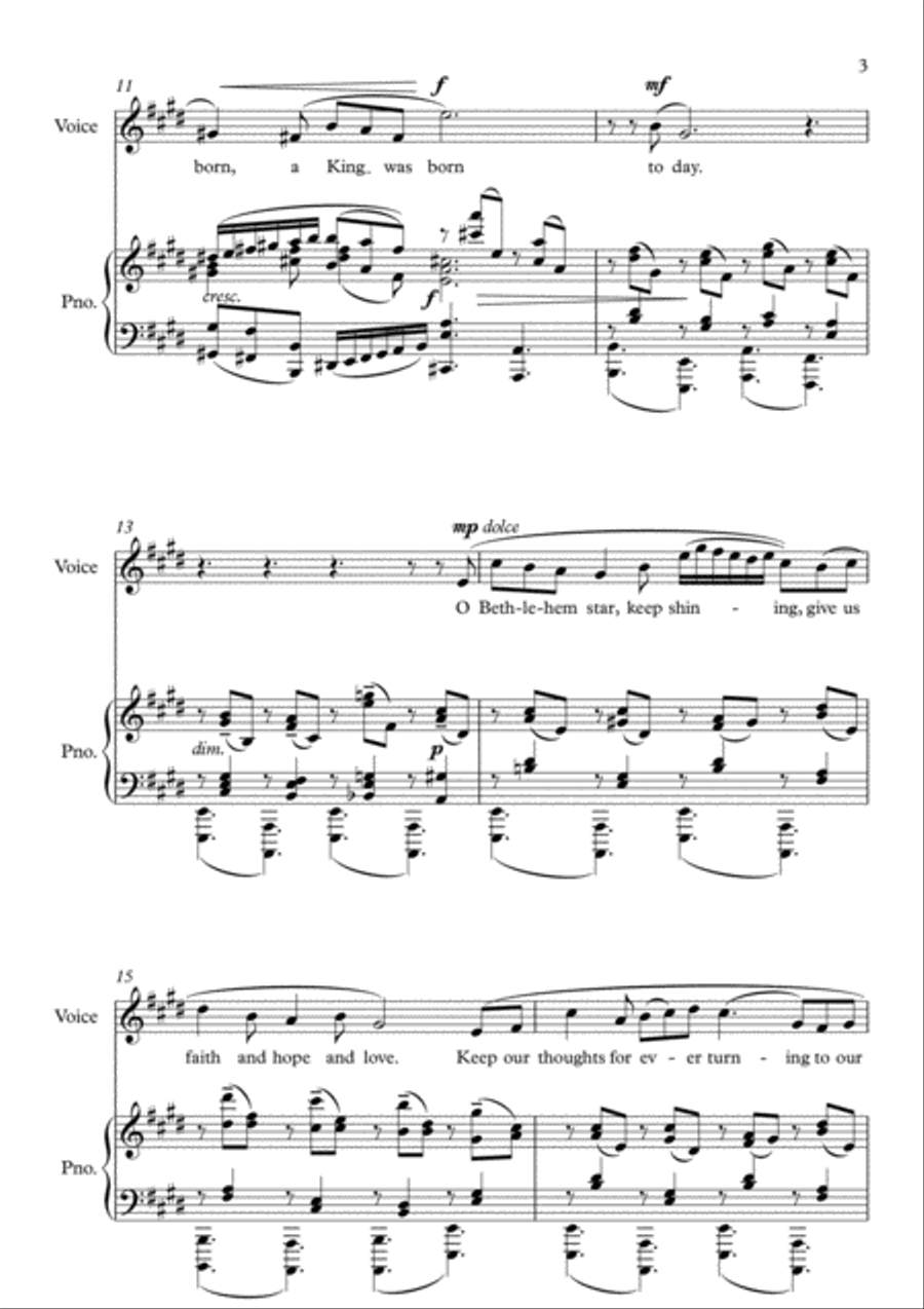Christmas Star Voice scores gallery preview page 3