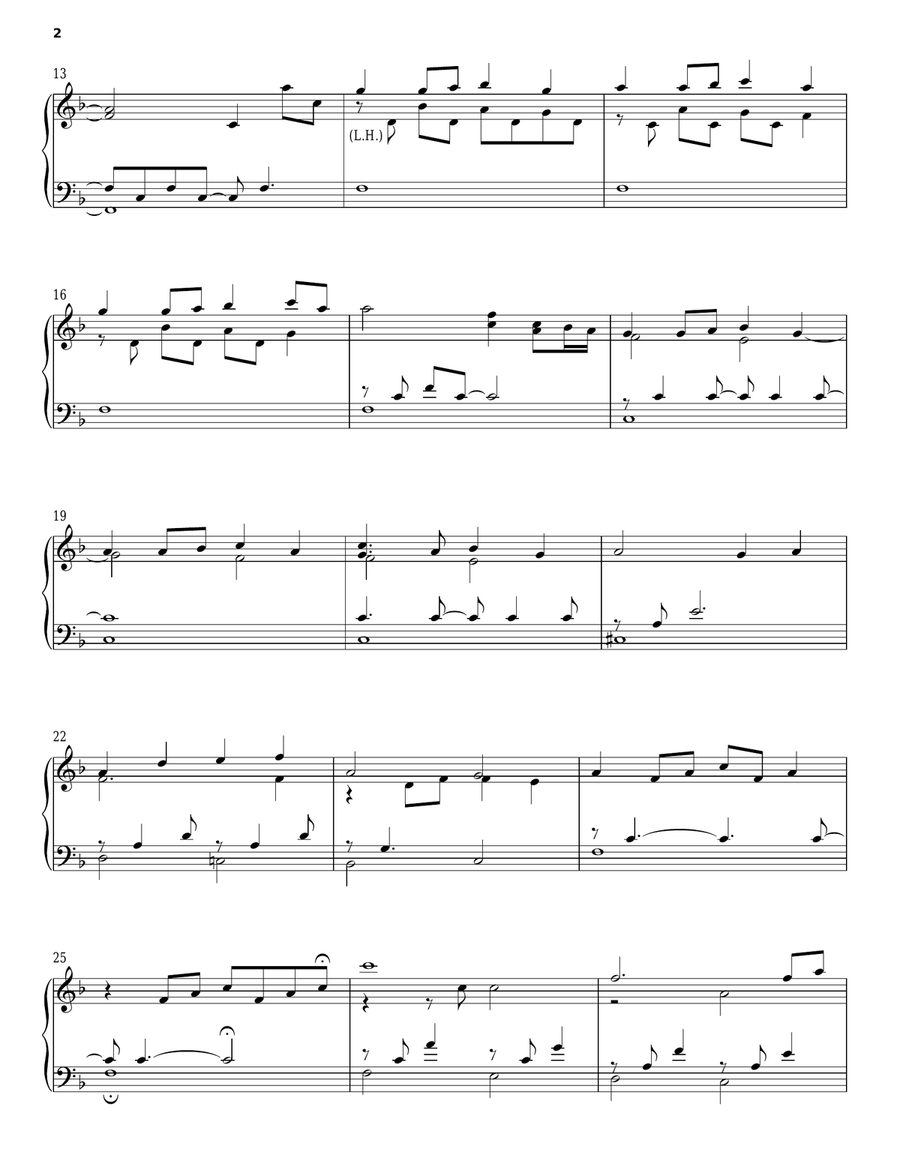 Still Still Still Piano Solo scores gallery preview page 2