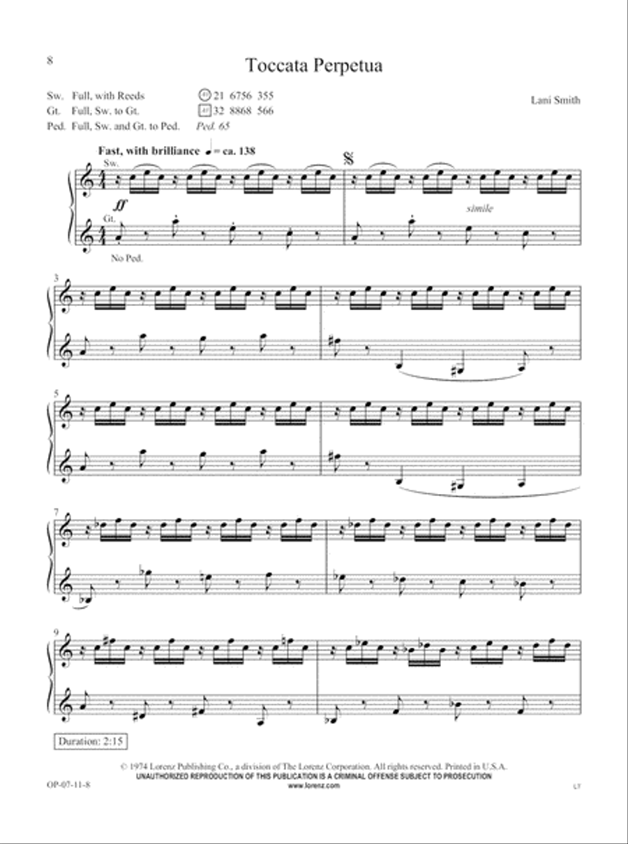 The Organist's Library, Vol. 51 Organ scores gallery preview page 6