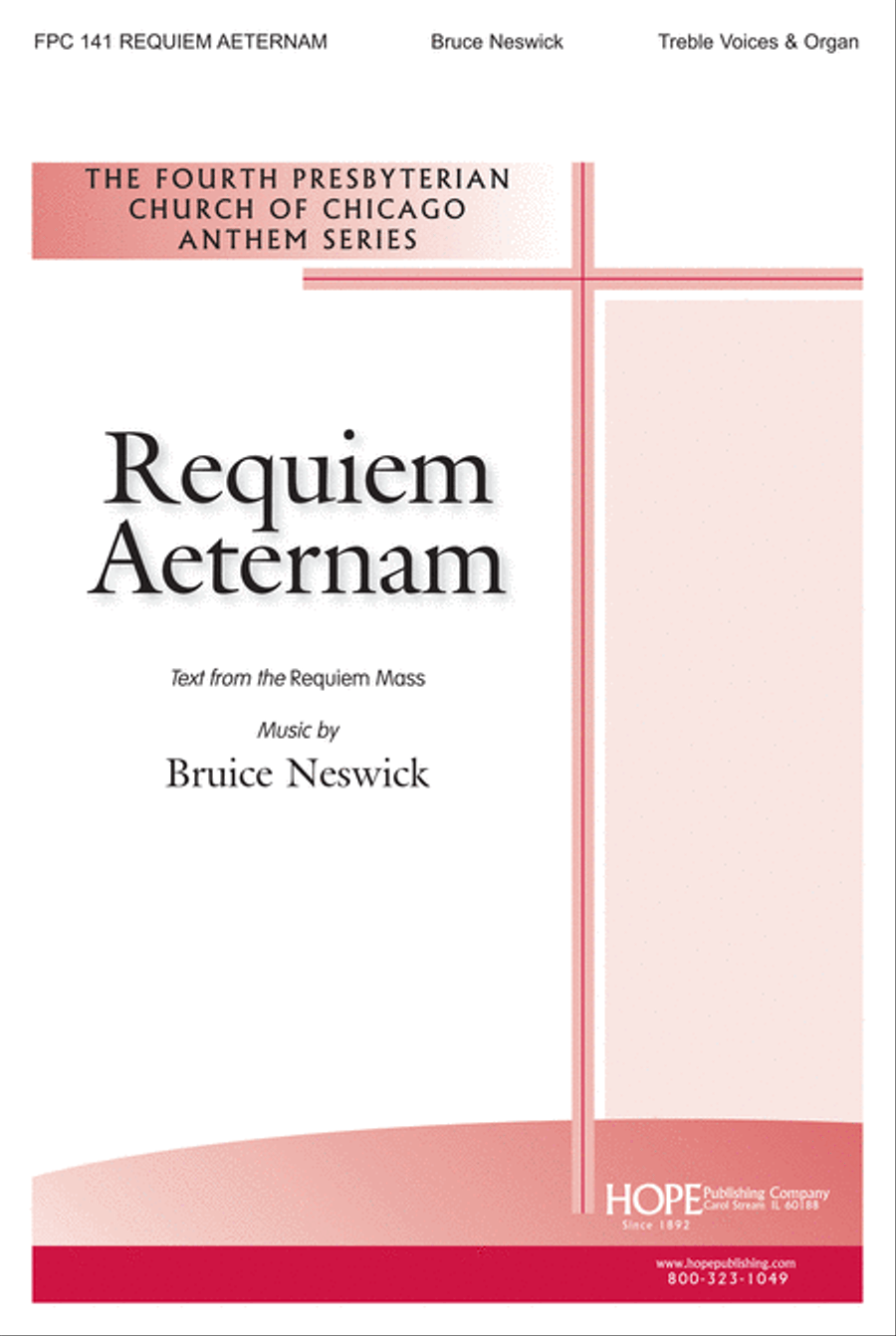 Requiem Aeternam Unison Choir scores gallery preview page 1