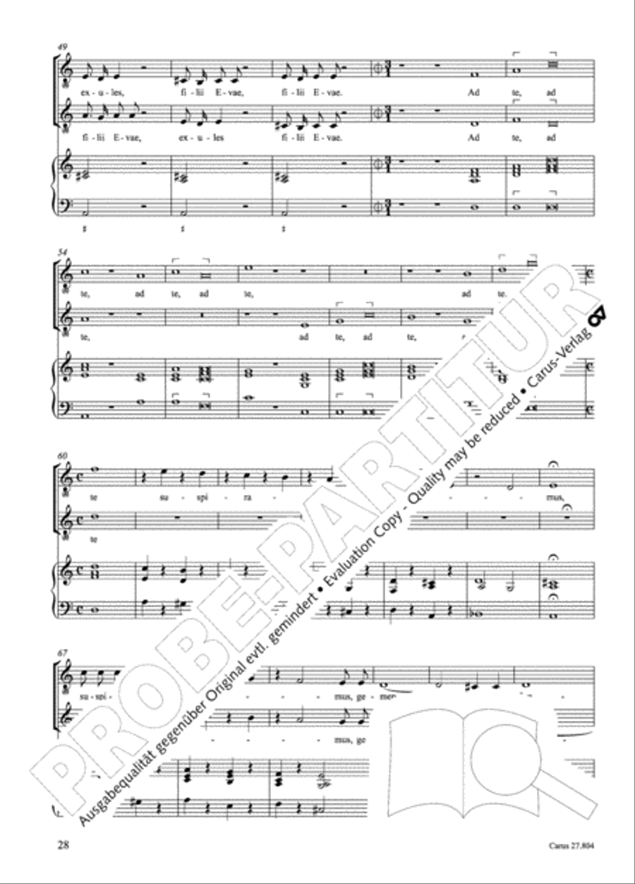 Hinni, Salve Regina, Motetti Score scores gallery preview page 53