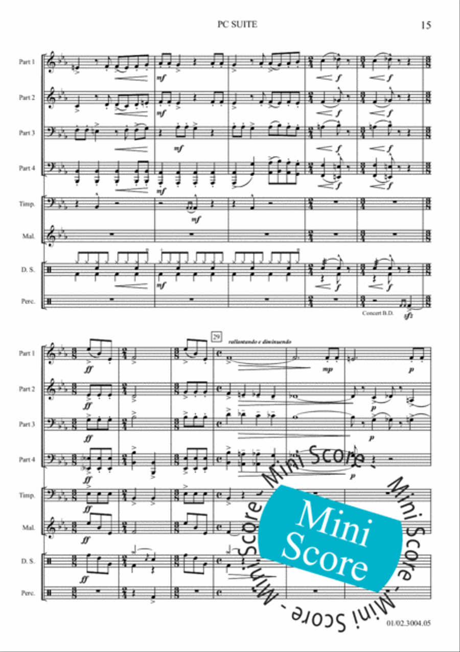 PC Suite PC Suite Brass Band scores gallery preview page 19