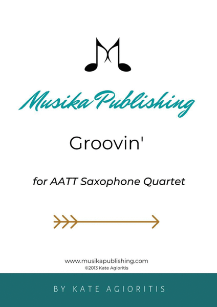 Groovin' - For Young (AATT) Saxophone Quartet image number null