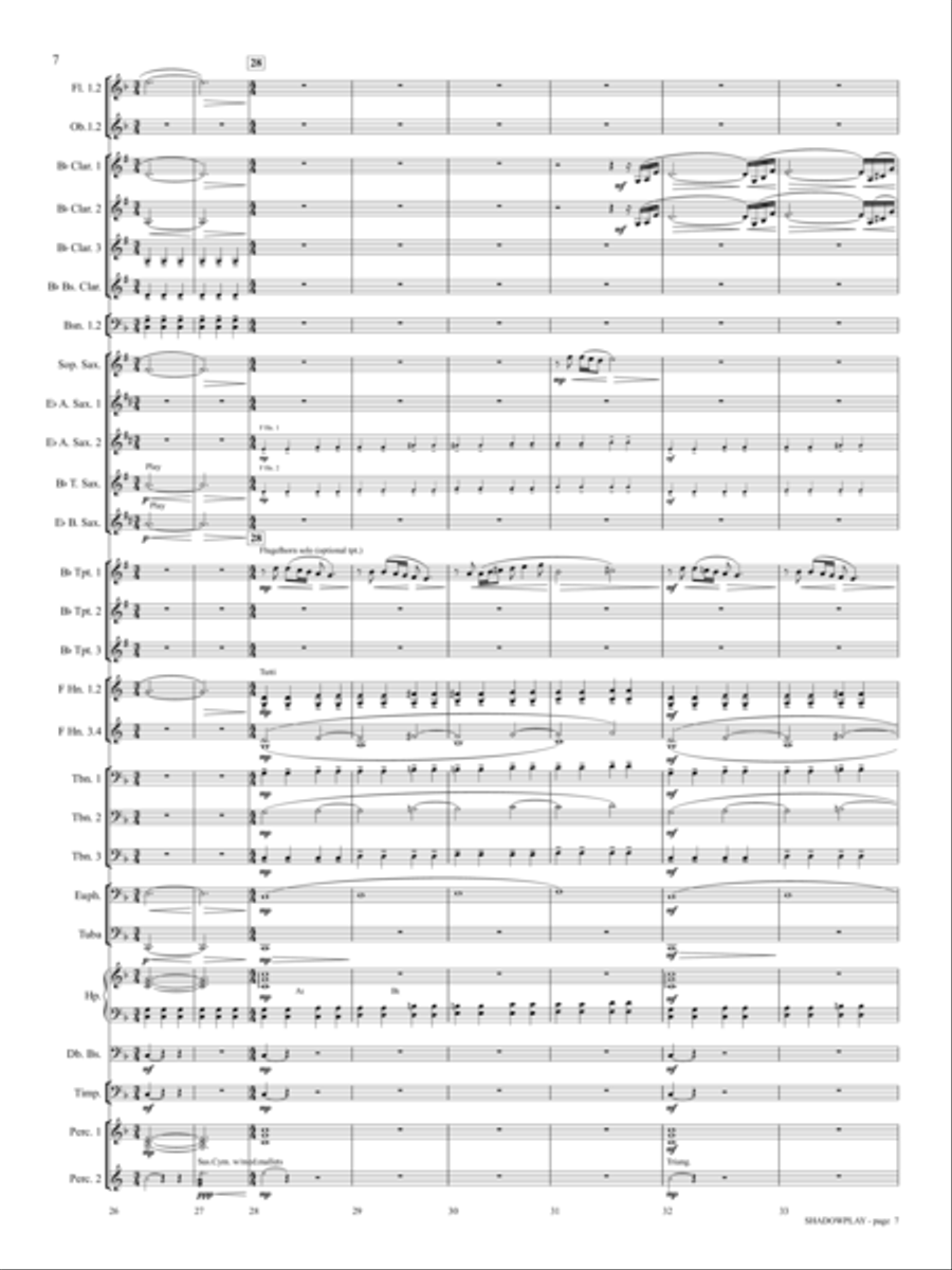 Shadowplay Concert Band scores gallery preview page 5